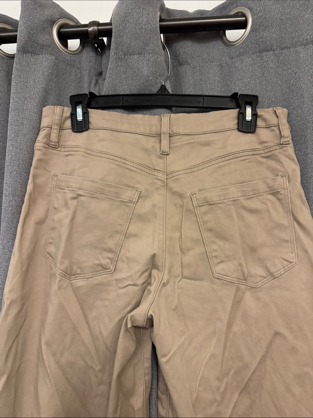 Kut from the Kloth Wide Leg Flare Jeans in Khaki - Picture 8 of 15